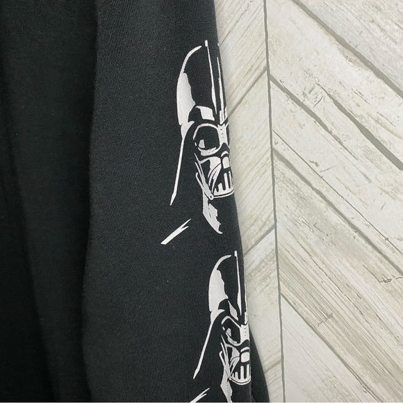 NWOT Star Wars black and white graphic hoodie - Picture 4 of 6